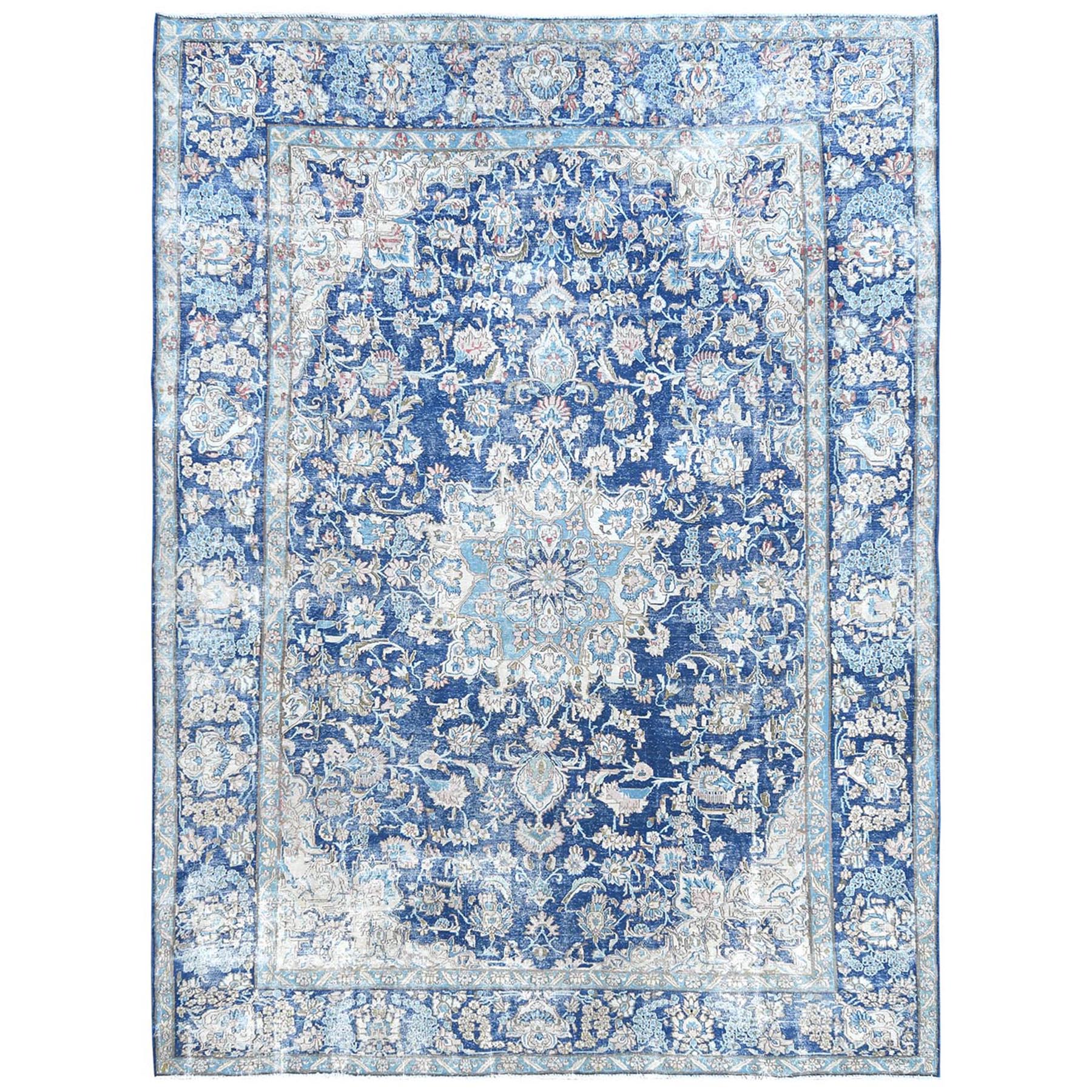Overdyed & Vintage Rugs LUV731295